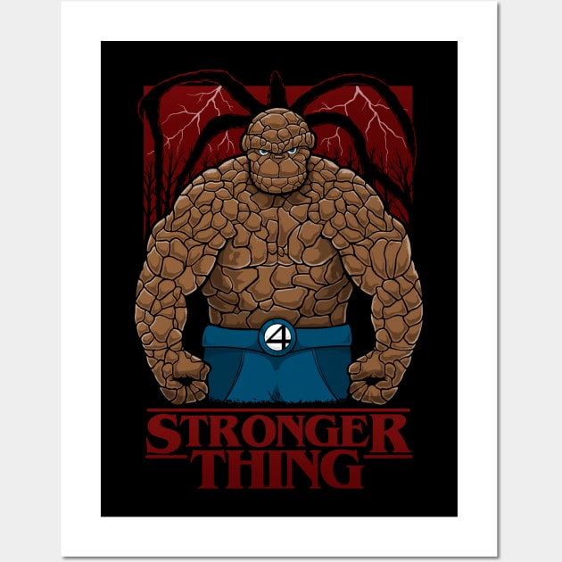 Stronger Thing Wall Art by UmbertoVicente